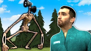 SIREN HEAD 2.0 IS AFTER ME IN THE FOREST! - Garry's Mod Gameplay