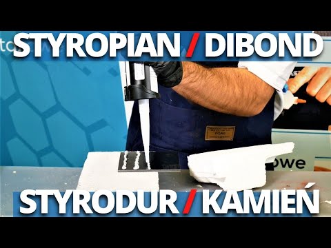 Klej do liter ze styroduru ATK 812 wideo