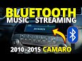 How To Connect Bluetooth 2010 - 2015 Camaro for Music Streaming