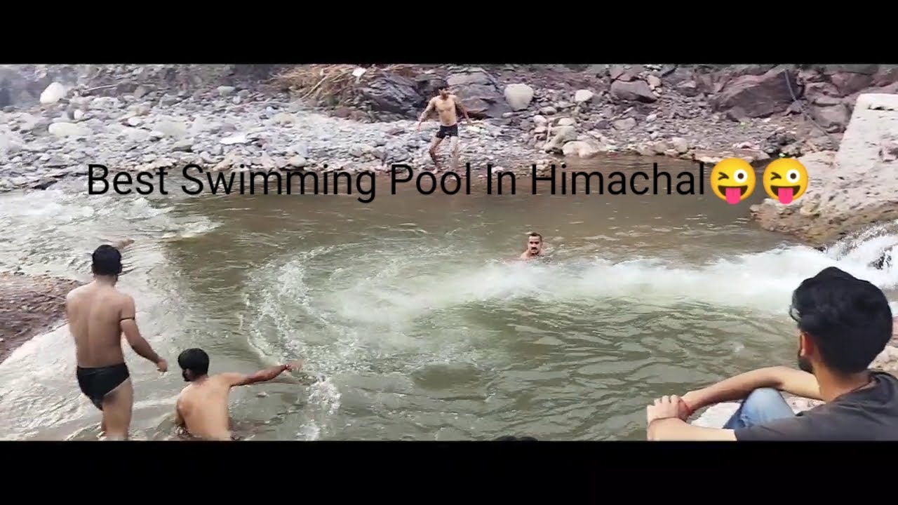 Best Swimming Pool In Himachal😎😎 Free Of Cost Swimming 🏊🏊 YouTube