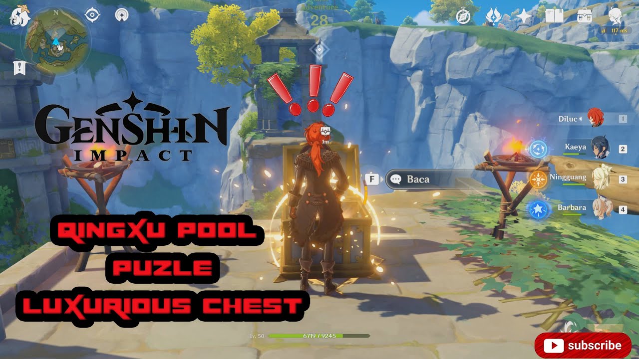 Genshin Impact Nameless Treasure Genshin Impact Qingxu Pool YouTube