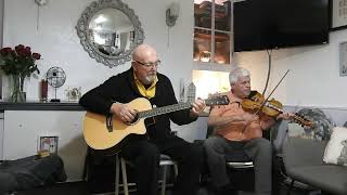 Two Grumpy Old Men Set 3
With Kevin our melodeon player away on a short holiday, fiddle player Robin and myself recorded another eight sets of tunes this week.
Set 3 is a tune written by Shetlander Tom Anderson shortly after his wife died. It reflects the depopulation of his Eshaness birthplace.
Each time another family left, another light was extinguished or snuffed out as indicated by the Scandinavian word Slockit. Two Grumpy Old Men Set 3