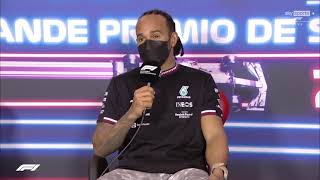F1 2021 Sao Paulo GP | Post-Race | Lewis Hamilton
