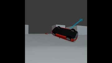 Car Rigid Body Physics Test in Geometry Nodes