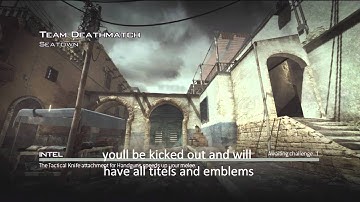 Mw3 unlock all titels and emblems *tutorial* keep for online