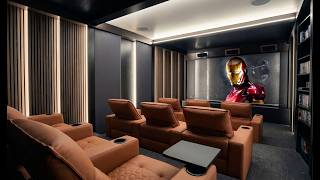 Sala cinema che potete fare ovunque: 4K, Atmos e trattamento acustico