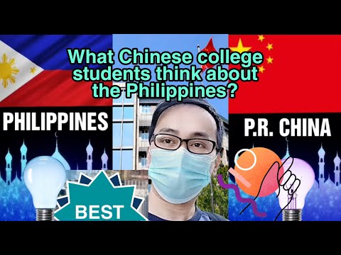 LIFE VLOG 33: WHAT CHINESE COLLEGE STUDENTS  THINK ABOUT THE PHILIPPINES?