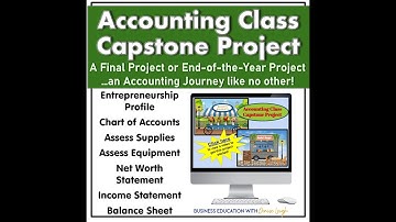 Accounting Capstone Project (Final / End of Year) 