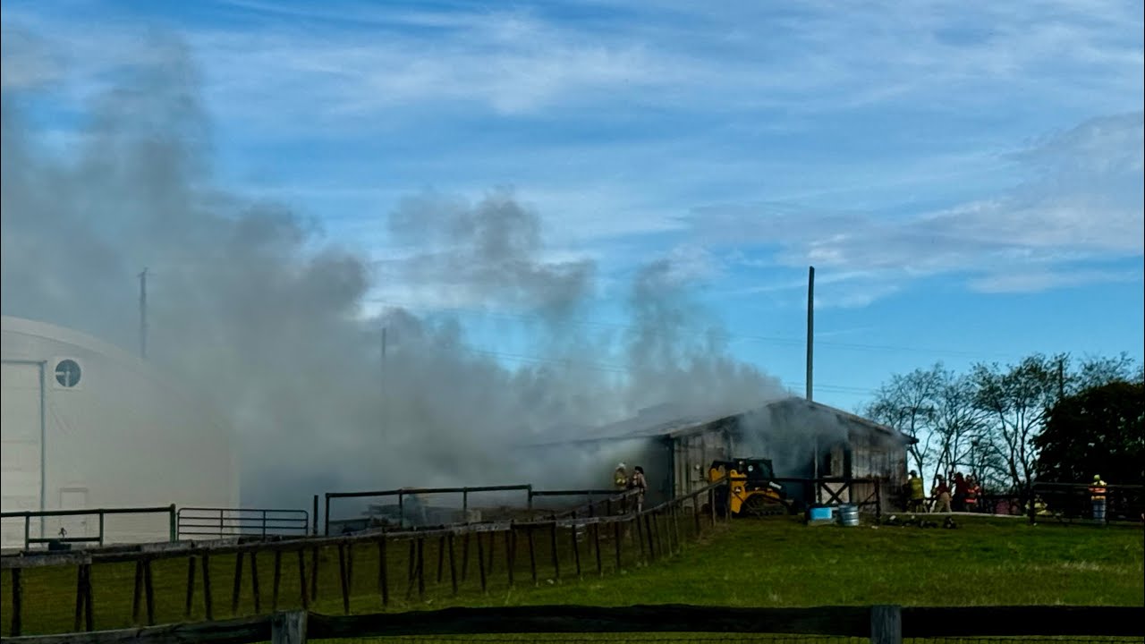 Barn Fire in Middlesex Township Contained; No Animal Injuries Reported