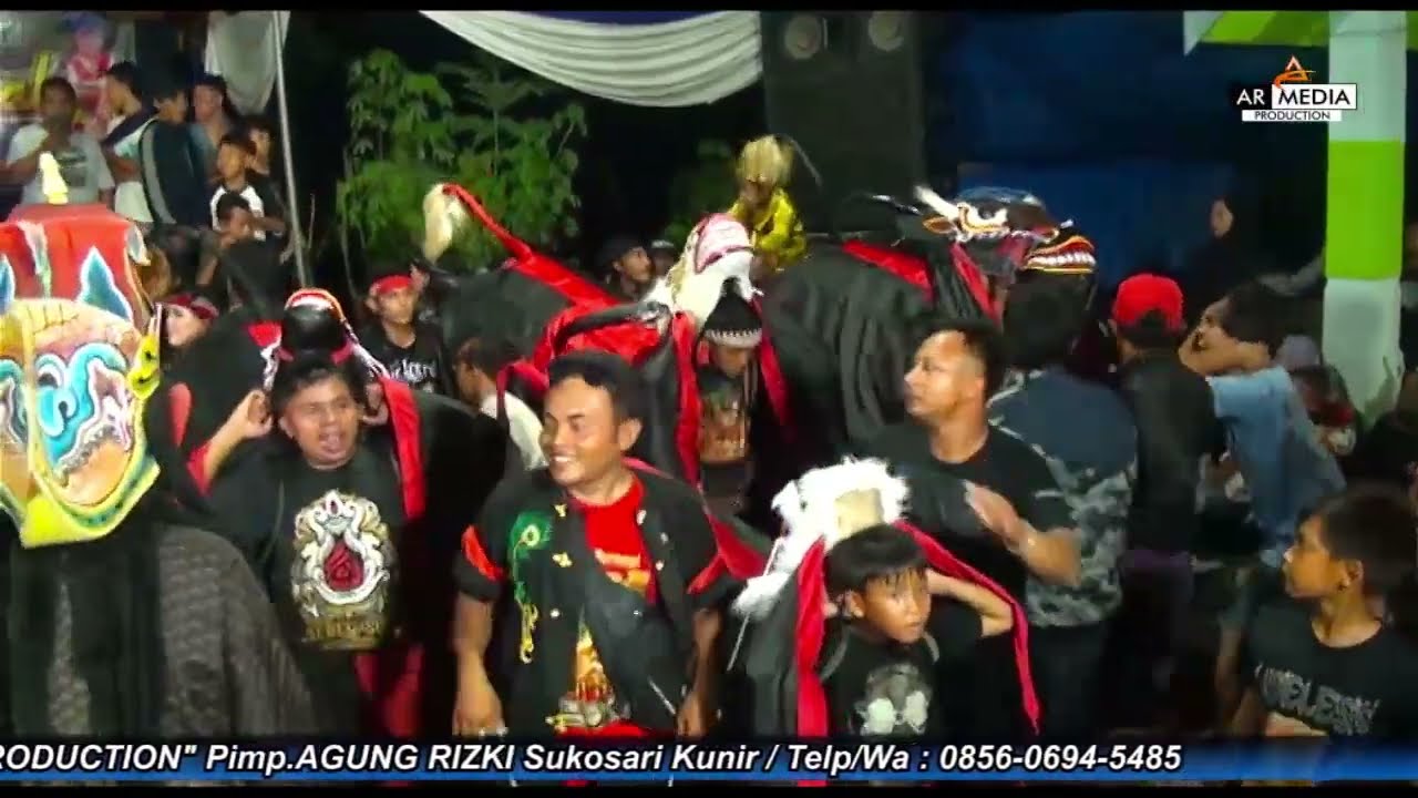 5 ekor BANTENGAN Mberot - Buta Rotadenawa Reog TRI MANUNGGAL Live YANTO P. ROFIK Sukorejo