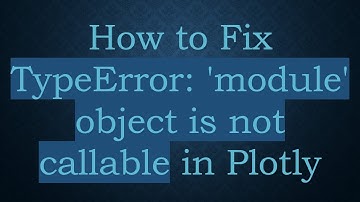 How to Fix TypeError: 