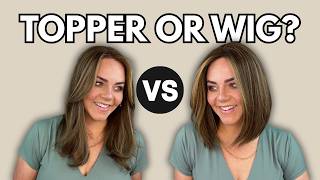 Hair Topper or Wig? How to Choose Your First Hairpiece (Hair Loss Guide)