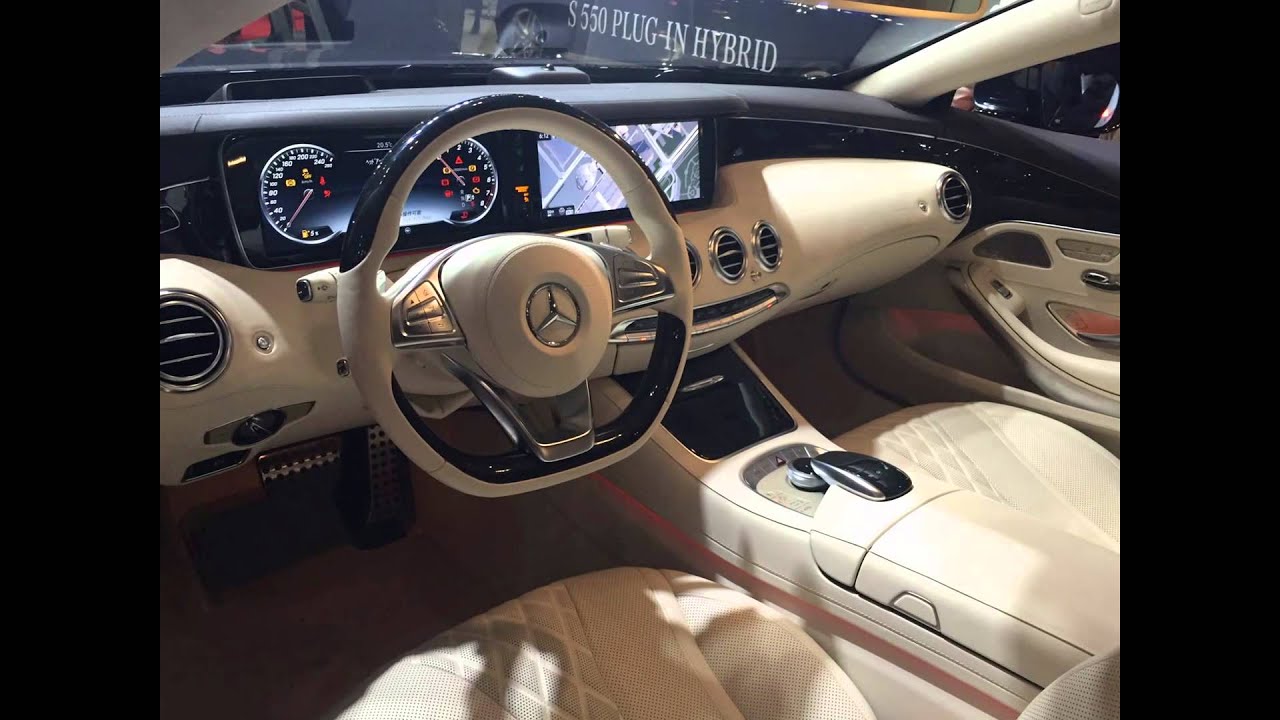 2016 Mercedes S550 Coupe Interior Youtube