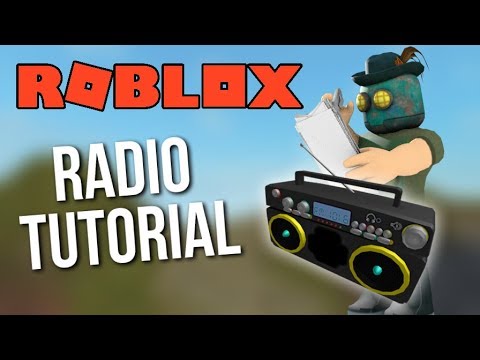 Roblox Tutorial Radio Model On Your Back With A Gui Youtube - how to use the boombox in roblox