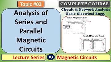 Analysis of Series and Parallel Magnetic Circuits