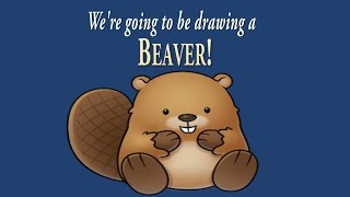 How to Draw a Cute Little Beaver | Easy Drawing | ArtNinja