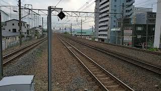 EF65形2000番台牽引東京メトロ17000系甲種南草津駅通過