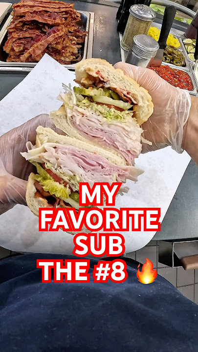 My FAVORITE SUB, and THE BEST WAY TO ORDER IT 🤤💯🔥 #jerseymikes #food #fyp