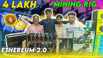 CRYPTO MINING RIG AFTER ETH 2.0 II MINING RIG NEHRU PLACE II 4 LAKH MINING RIG