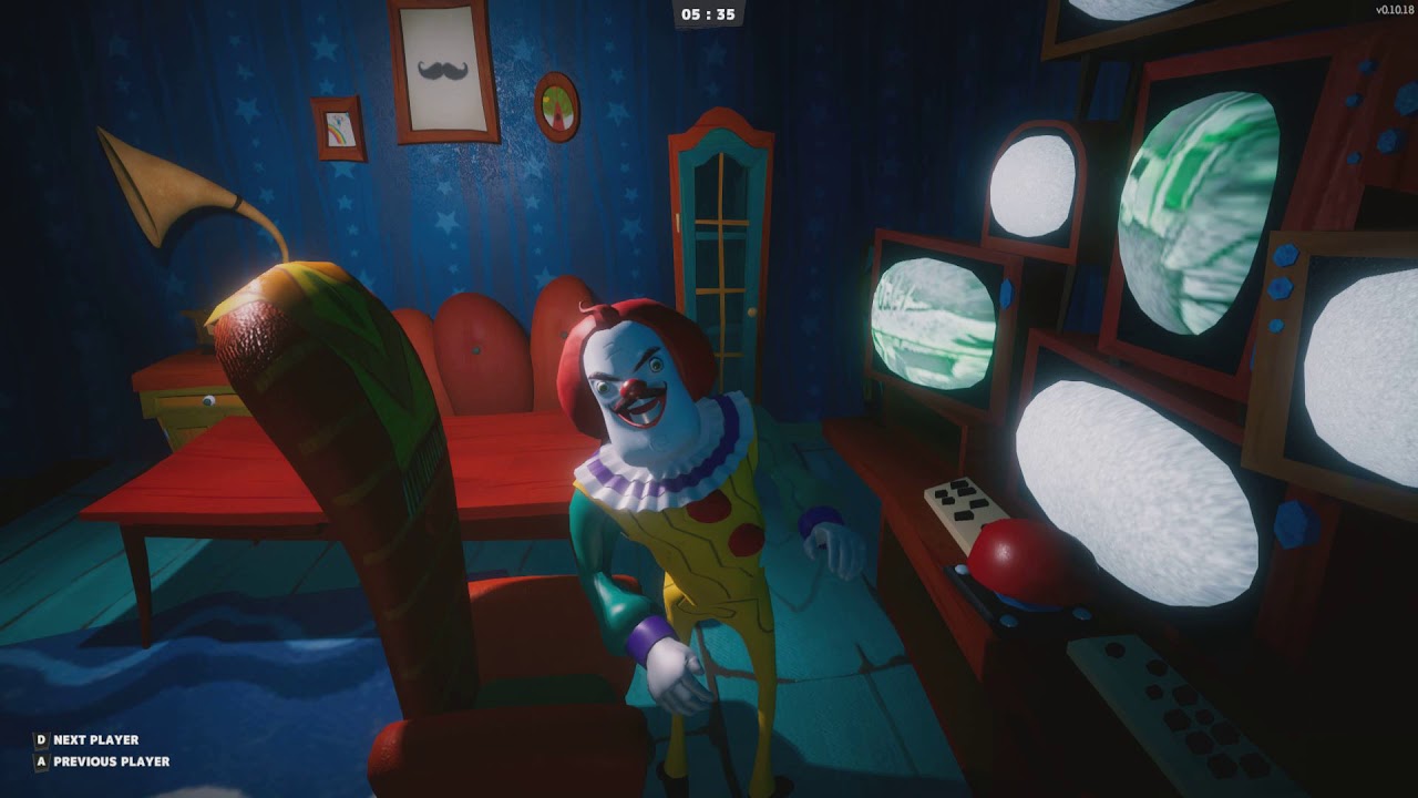 secret neighbor clown
