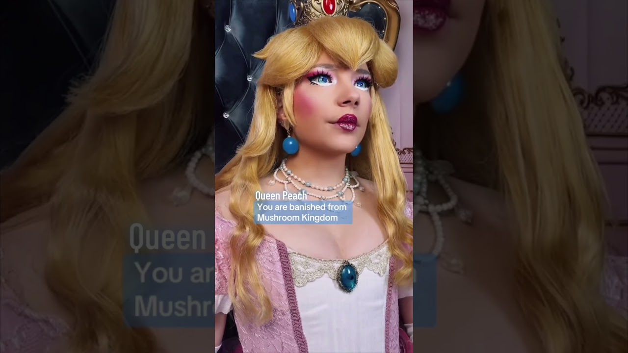 Peach overrides Toadsworth for control of the throne #mariolore