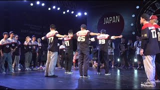 KOD World Cup 2018 - Japan vs China  || Semi Final Popping team battle