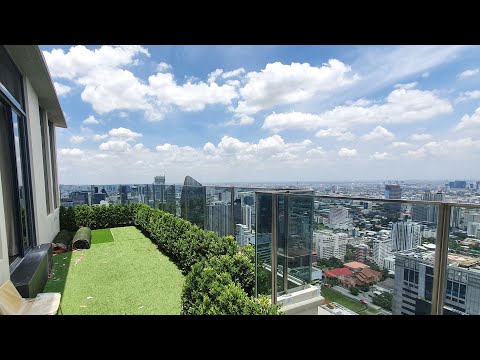 51st Floor Amazing Private SkyViews -Esse Asoke Bangkok High End 2+1 Bedroom Penthouse Apartment