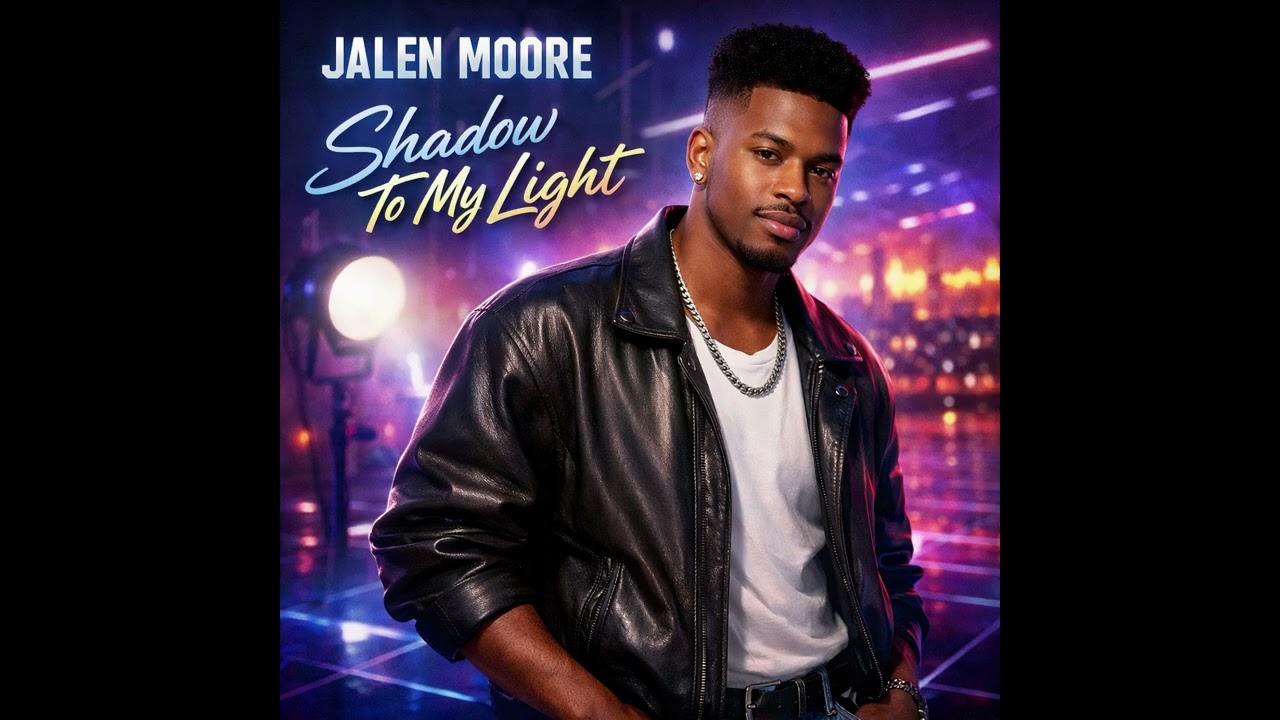 Jalen Moore - Shadow to My Light | 90s Pop Dance-Rock Funk R&B Opposites Attract Love Song