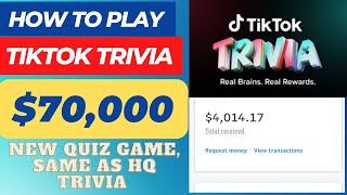 TIKTOK TRVIA GAME | Same As HQ Trivia | भारत में टिक टोक का उपयोग कैसे करें 2023 | Play Quiz & Earn💲 screenshot 2