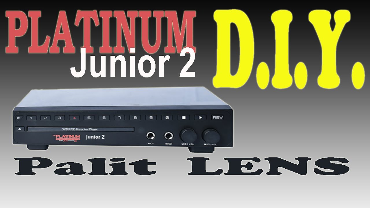 Paano Magpalit ng LENS ng Platinum Junior 2? Ayaw magread ng disc! DIY LENS replacement...