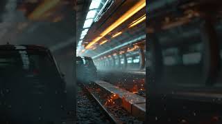 a hyperloop pod derails at hyperspeed