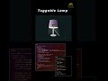 💡 Tuggable Lamp Animation using HTML, CSS & JavaScript | Interactive Lamp UI #shorts #shortsfeed