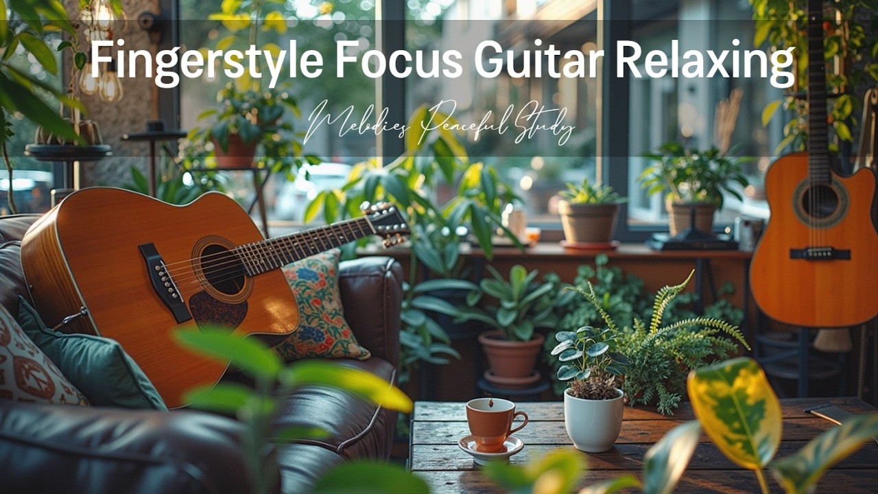 Спокойная гитарная музыка - Расслабляющий инструментал для учебы