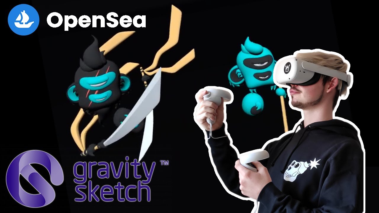 Swampa & Gwampa - Sculpting Spirits in Gravity Sketch VR (NFTs)