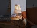 Уютная настольная лампа в наличии ☀️ #макраме #макрамедекор #макрамеабажур #макрамелампа #уют #декор