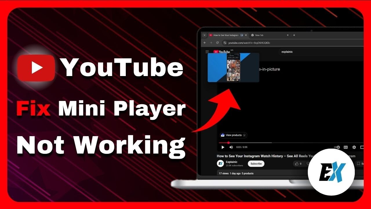 How to Fix Youtube Mini Player Not Working On PC - Mini Player Problem ...