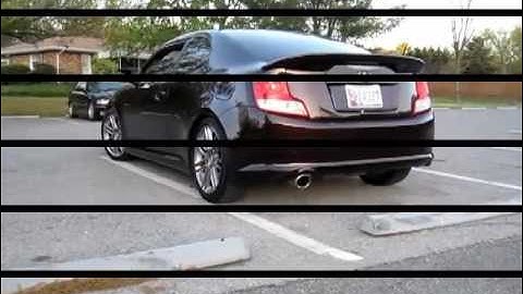 2011 Scion tC Dezod Header, TRD Exhaust, Takeda Intake, NST Pulley
