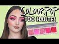 COLOURPOP TOO HAUTE PALETTE REVIEW AND TUTORIAL