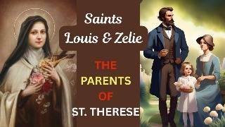 Saints Louis Zelie Martin, Parents Of St. Therese Of Lisieux