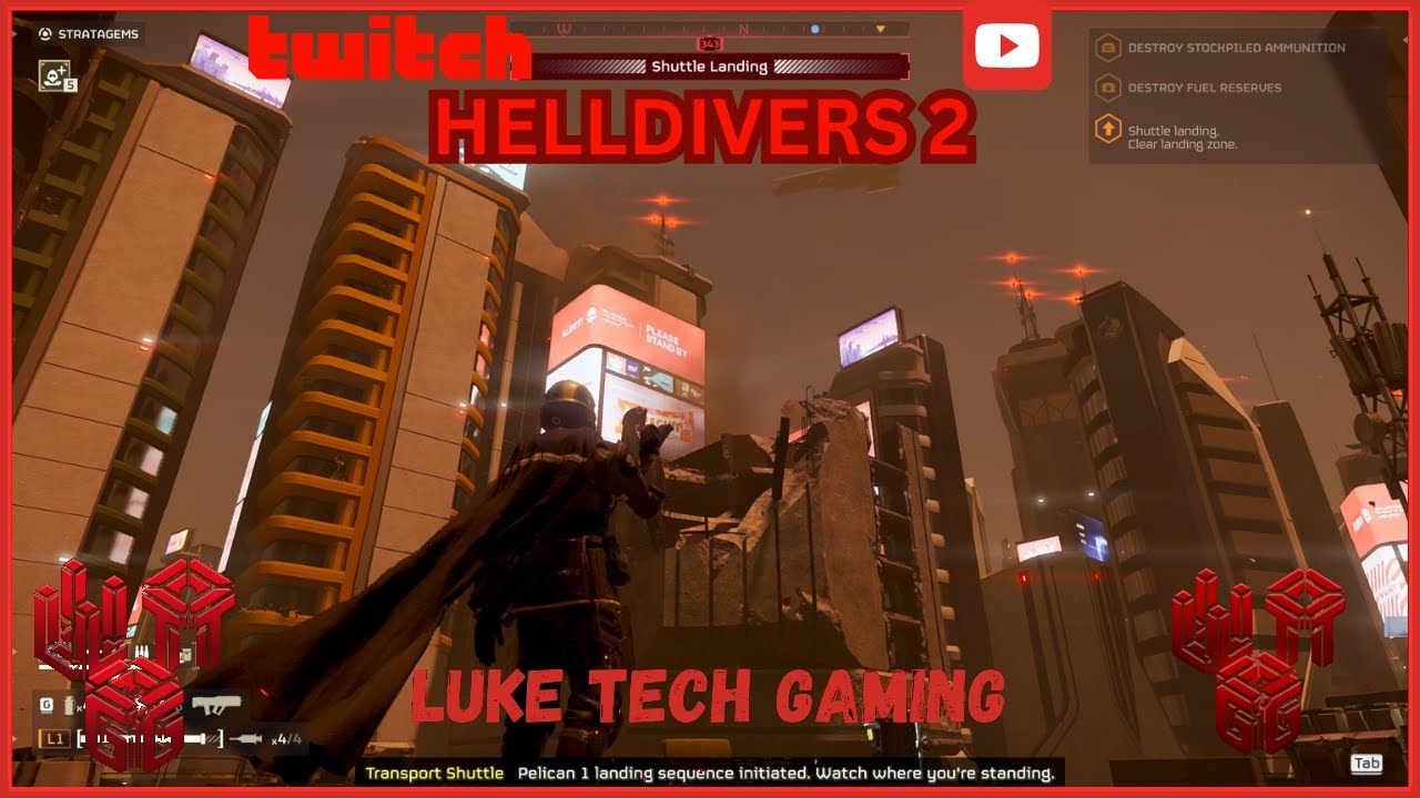 HELL DIVERS 2 PART 1 - YouTube
