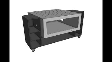 My Space saving OneFinity CNC Table design