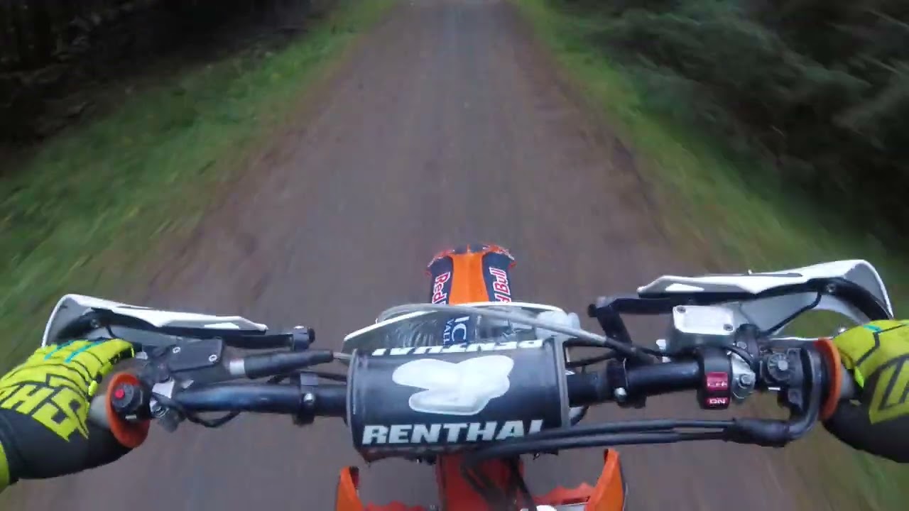 Slaley forest enduro trails KTM XCF350 26.10.24 p1