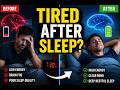 Why You Feel Tired Even After Sleeping (Science Explained) #bettersleep