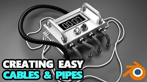 Cablerator Addon for Blender