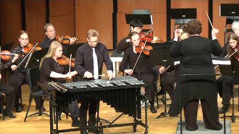 Concerto for Vibraphone and String Orchestra; Mvm I (Emmanuel Sejourne)