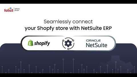 Folio3 NetSuite and Shopify Connector