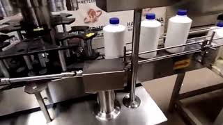 Fully Automatic Six Head Screw Capping Machine with Vibratory Bowl
