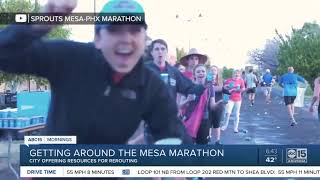 Mesa offering rerouting assistance ahead of Saturday's 2020 Sprouts Mesa Marathon screenshot 5