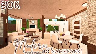 30K! BLOXBURG: MODERN COZY HOUSEBUILD, NO GAMEPASS!! | BLOXBURG Tutorial! 30K! BLOXBURG: MODERN COZY HOUSEBUILD, NO GAMEPASS!! | BLOXBURG Tutorial!