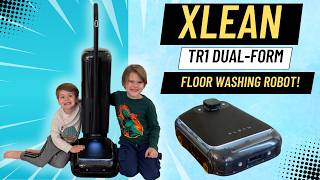 Xlean Tr1- The Worlds First Dual Form Transformable Floor Washing Robot